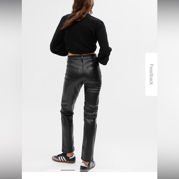 GAP vegan leather pants - Picture 2 of 9